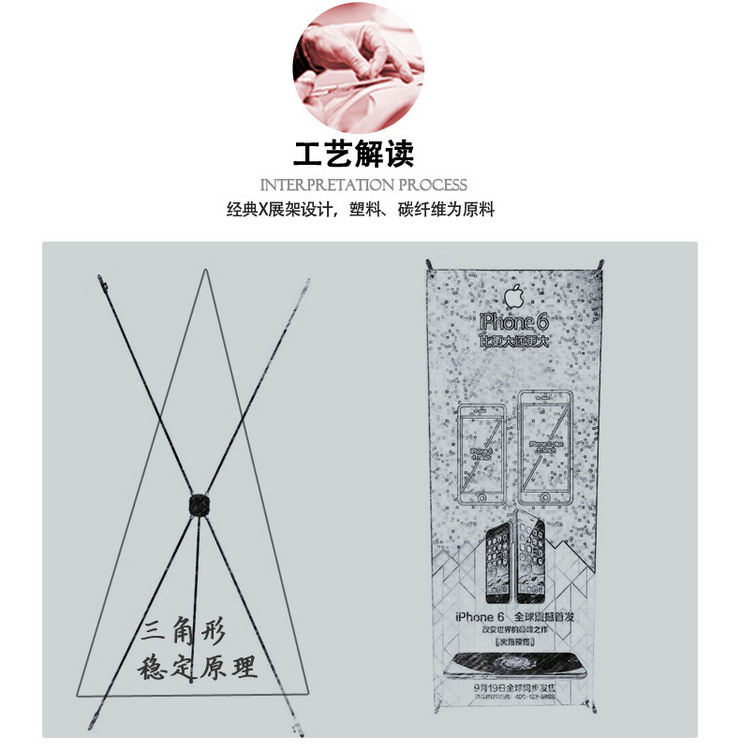 廈門X展架制作