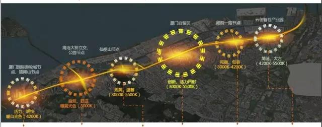 廈門亮化金磚打造最美夜廈門“亮”相金磚峰會城市亮化工程