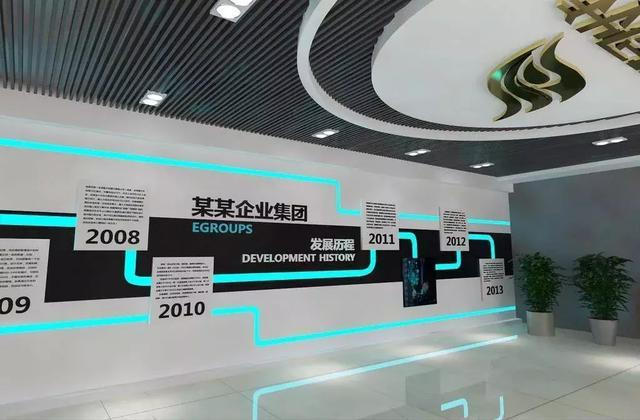 企業文化墻創意設計圖